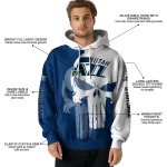 utah-jazz-graphic-punisher-navy-white-hoodie-best-selling