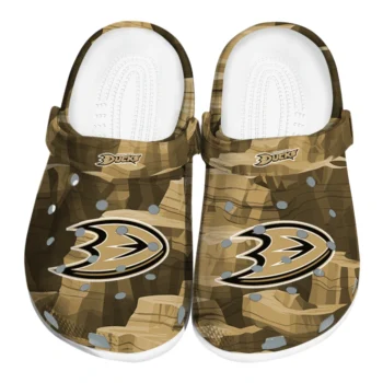 Anaheim Ducks Clogs - Canyon Layers Gold