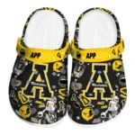 appalachian-state-mountaineers-clog-football-icons-black-best-selling.webp