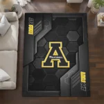 appalachian-state-mountaineers-rug-hexagonal-grid-pattern-black-best-selling.webp