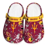 arizona-state-sun-devils-clog-football-icons-maroon-best-selling.webp