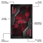 arkansas-razorbacks-rug-hexagonal-grid-pattern-red-best-selling.webp