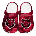 Arkansas State Red Wolves Clogs - Canyon Layers Scarlet