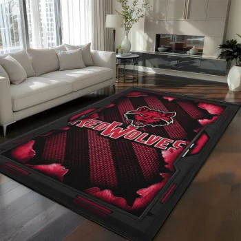 Arkansas State Red Wolves Rug - Torn Mesh Scarlet