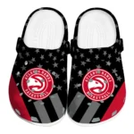 atlanta-hawks-clog-stellar-stripes-theme-red-black-best-selling.webp