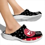 atlanta-hawks-clog-stellar-stripes-theme-red-black-best-selling.webp