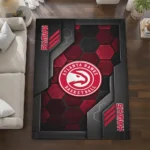 atlanta-hawks-rug-hexagonal-grid-pattern-red-best-selling.webp