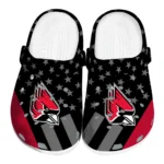 ball-state-cardinals-clog-stellar-stripes-theme-red-black-best-selling.webp