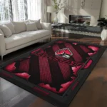 Ball State Cardinals Rug - Torn Mesh Red