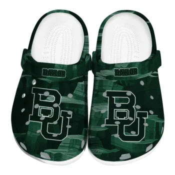 Baylor Bears Clogs - Canyon Layers Green