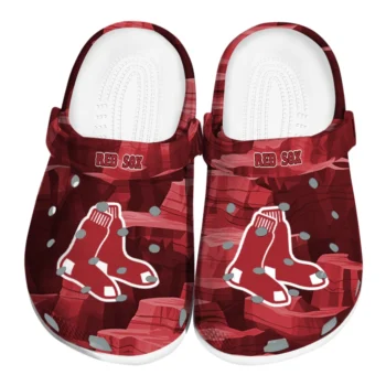 Boston Red Sox Clogs - Canyon Layers Red