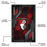 bournemouth-rug-hexagonal-grid-pattern-red-best-selling.webp