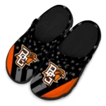 bowling-green-falcons-clog-stellar-stripes-theme-orange-black-best-selling.webp