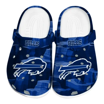 Buffalo Bills Clogs - Canyon Layers Blue