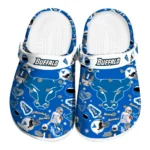 Buffalo Bulls Clogs - Football Icons Royal Blue