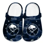 Buffalo Sabres Clogs - Canyon Layers Navy Blue