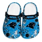 Carolina Panthers Clogs - Football Icons Blue