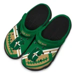 charlotte-49ers-clog-personalized-football-motif-green-best-selling.webp