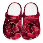 Chicago Blackhawks Clogs - Canyon Layers Red