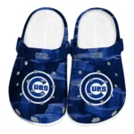 Chicago Cubs Clogs - Canyon Layers Blue