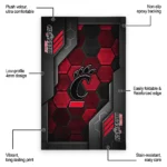 cincinnati-bearcats-rug-hexagonal-grid-pattern-red-best-selling.webp