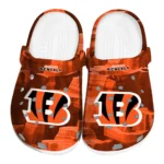 Cincinnati Bengals Clogs - Canyon Layers Orange