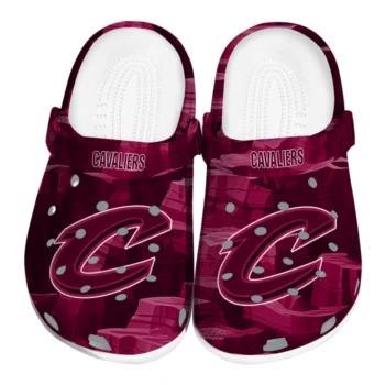 Cleveland Cavaliers Clogs - Canyon Layers Wine