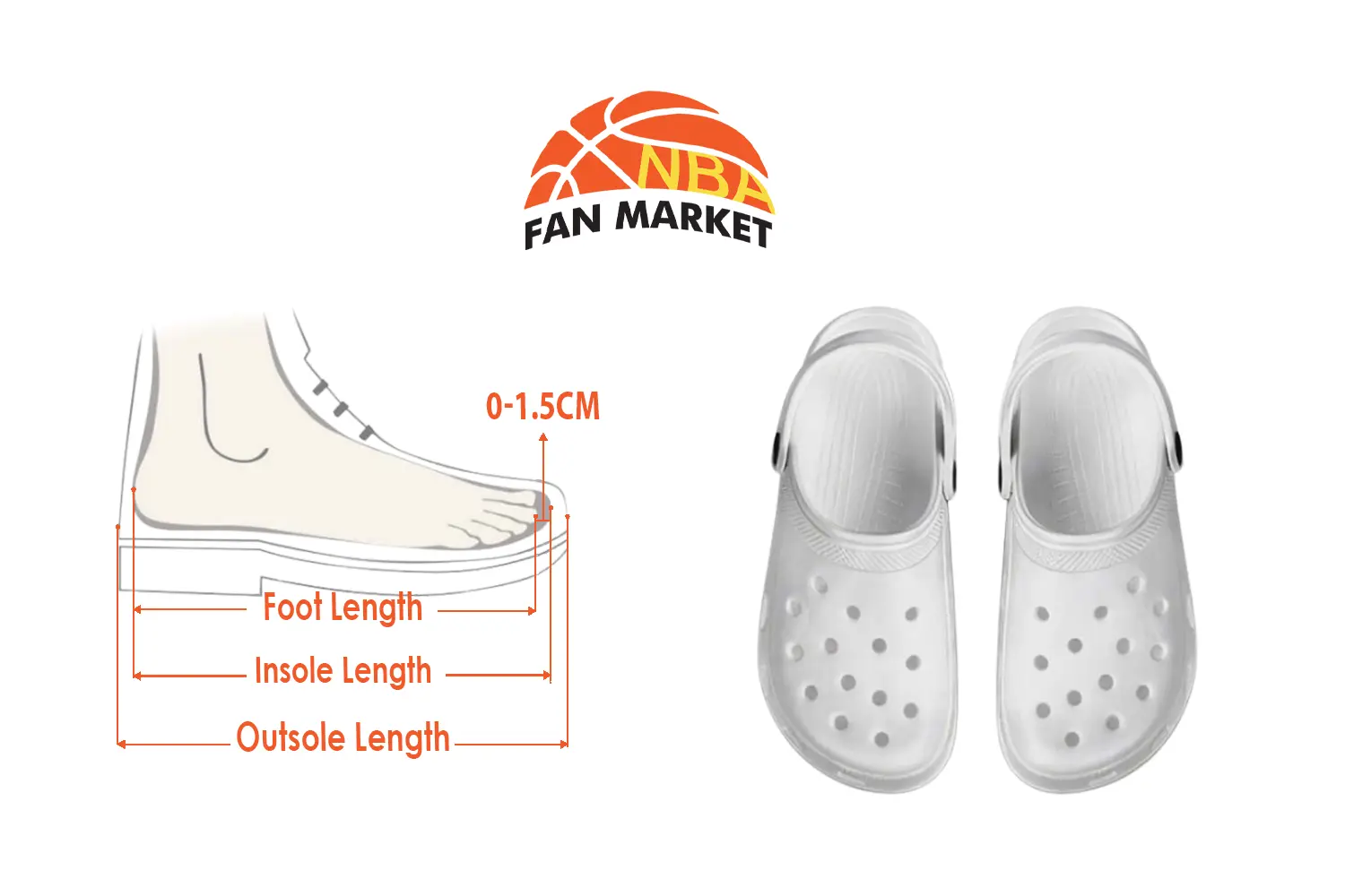 clogs size guide
