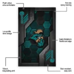 coastal-carolina-chanticleers-rug-hexagonal-grid-pattern-green-best-selling.webp