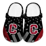 Colgate Raiders Clogs - Stellar Stripes Theme Maroon Black