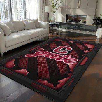 Colgate Raiders Rug - Torn Mesh Maroon