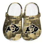 Colorado Buffaloes Clogs - Canyon Layers Gold