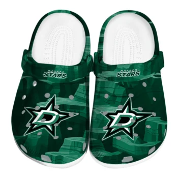Dallas Stars Clogs - Canyon Layers Green