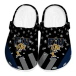 FIU Panthers Clogs - Stellar Stripes Theme Blue Black
