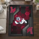 fresno-state-bulldogs-rug-hexagonal-grid-pattern-red-best-selling.webp