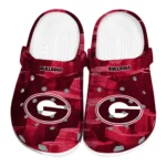 Georgia Bulldogs Clogs - Canyon Layers Red