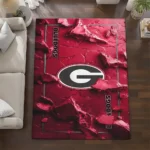 georgia-bulldogs-rug-cracked-surface-design-red-best-selling.webp