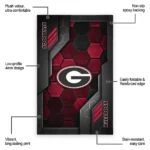 georgia-bulldogs-rug-hexagonal-grid-pattern-red-best-selling.webp