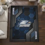 georgia-southern-eagles-rug-hexagonal-grid-pattern-blue-best-selling.webp