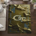 georgia-tech-yellow-jackets-rug-cracked-surface-design-gold-best-selling.webp