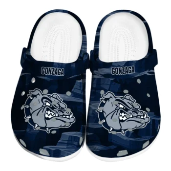 Gonzaga Bulldogs Clogs - Canyon Layers Blue