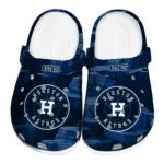 Houston Astros Clogs - Canyon Layers Blue
