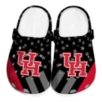 houston-cougars-clog-stellar-stripes-theme-red-black-best-selling.webp
