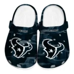 Houston Texans Clogs - Canyon Layers Blue