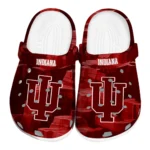 Indiana Hoosiers Clogs - Canyon Layers Red