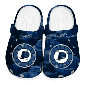 Indiana Pacers Clogs - Canyon Layers Blue