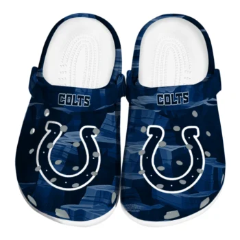 Indianapolis Colts Clogs - Canyon Layers Blue