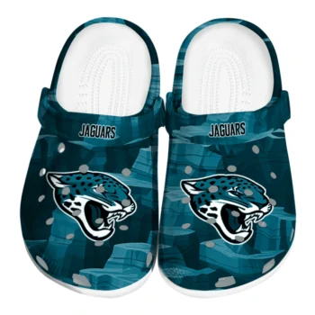 Jacksonville Jaguars Clogs - Canyon Layers Teal