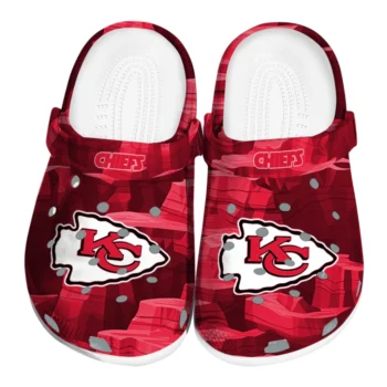 Kansas City Chiefs Clogs - Canyon Layers Red