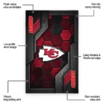 kansas-city-chiefs-rug-hexagonal-grid-pattern-red-best-selling.webp